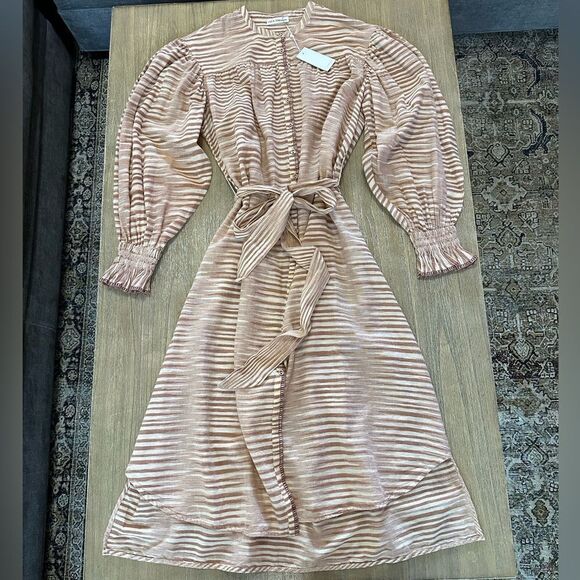 Ulla Johnson Fiora Poplin Midi Dress size 4 - Picture 7 of 13
